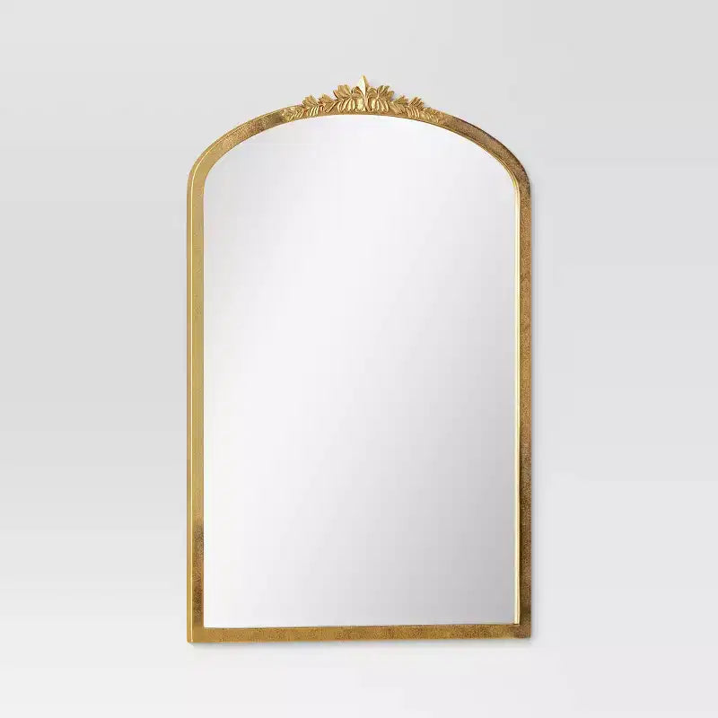 20"x30" Decorative Gold Wall Mantle Mirror