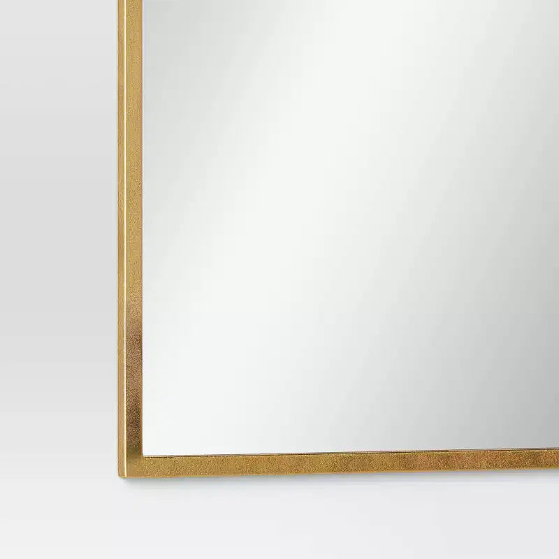 20"x30" Decorative Gold Wall Mantle Mirror