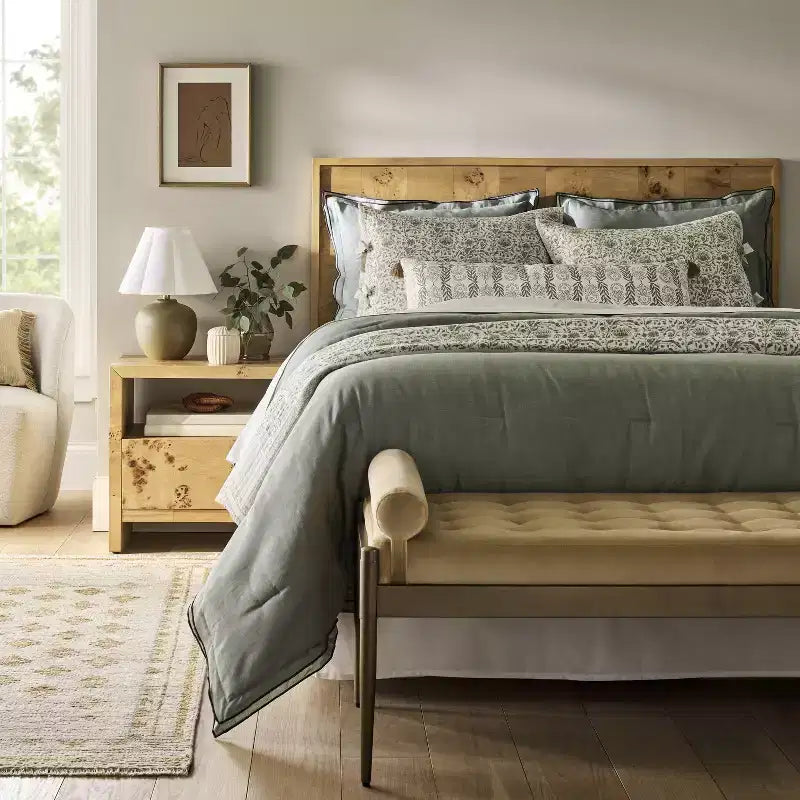 Queen Ogden Headboard Brown