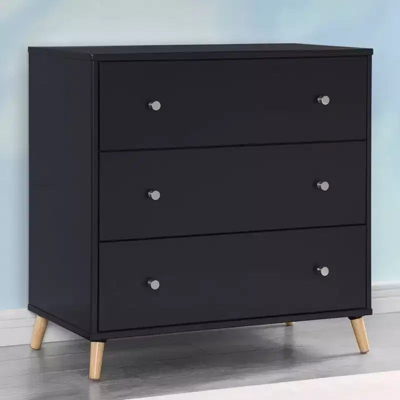 Delta Children Jordan 3 Drawer Dresser with Interlocking Drawers