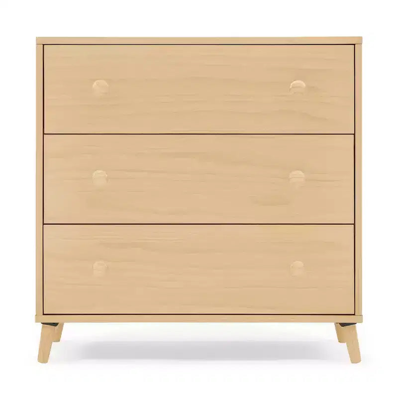 Jordan 3 Drawer Dresser with Interlocking Drawers