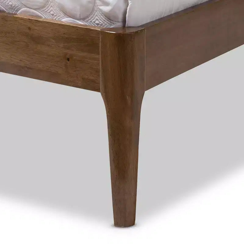 Jupiter Mid Tufted Platform Bed Gray
