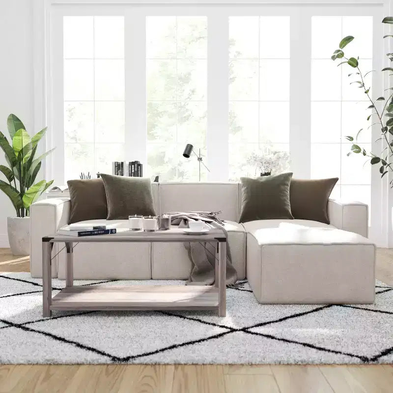 Modular Ottoman Footrest