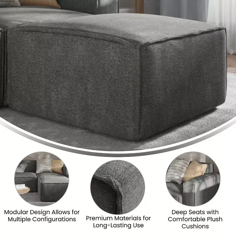 Modular Ottoman Footrest