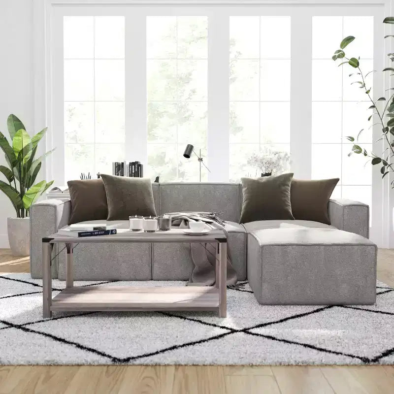 Modular Ottoman Footrest