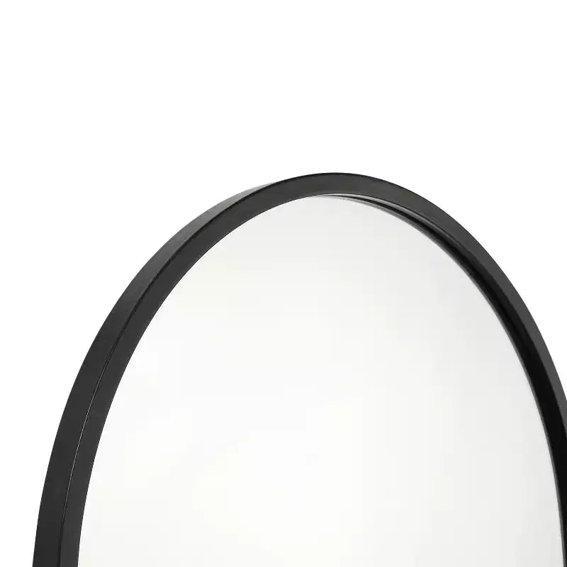 Merrick Lane Arched Metal Framed Wall Mirror for Entryways, Dining Rooms, and Living Rooms