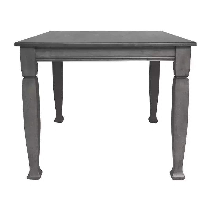 Wooden Dining Table with Sculpted Legs