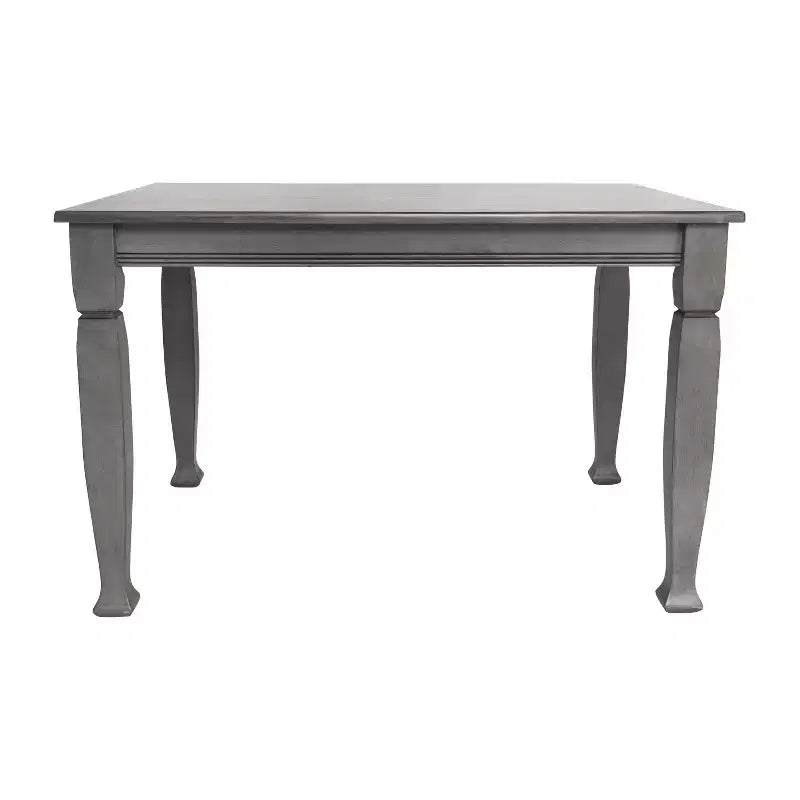 Wooden Dining Table with Sculpted Legs