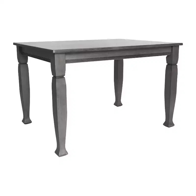 Wooden Dining Table with Sculpted Legs