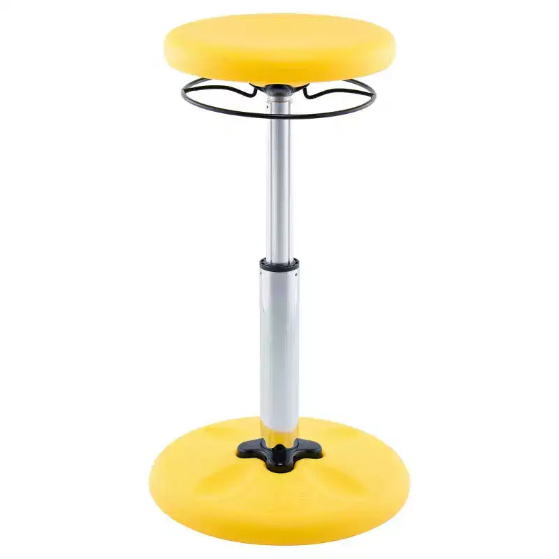 Kids Adjustable Tall Wobble Chair 16.5"-24", Yellow