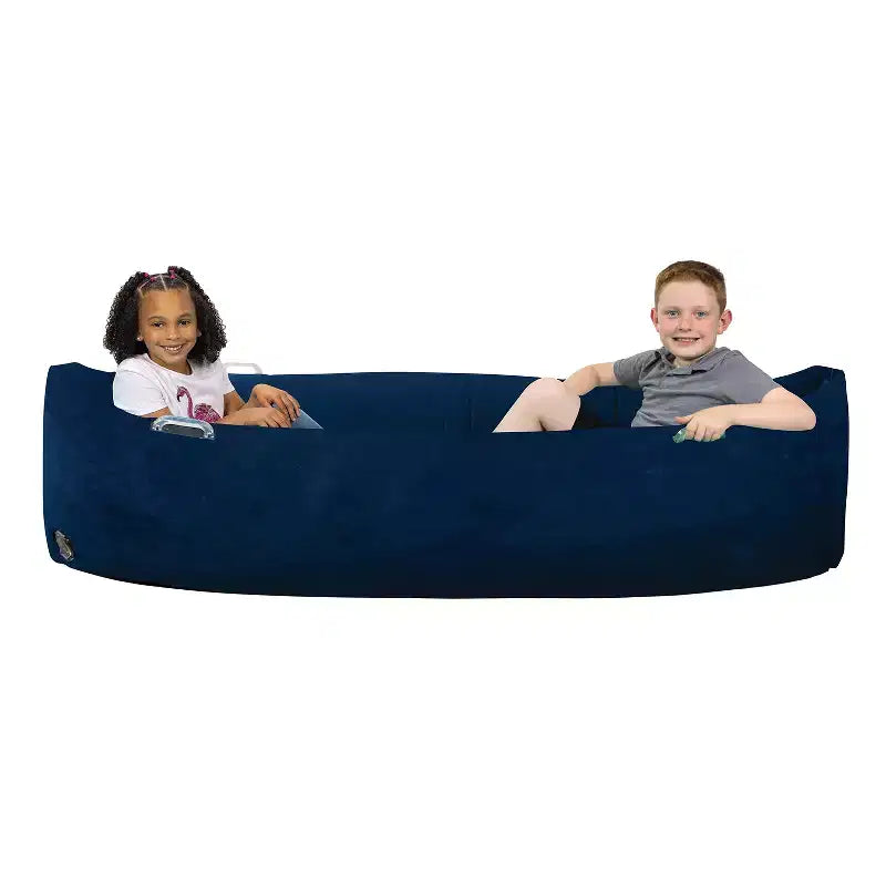 Comfy Peapod 80" Inflatable Sensory Pod (Blue) - Calming Sensory Toys for Kids & Toddlers