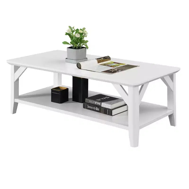 Winston Coffee Table with Shelf - Breighton Home