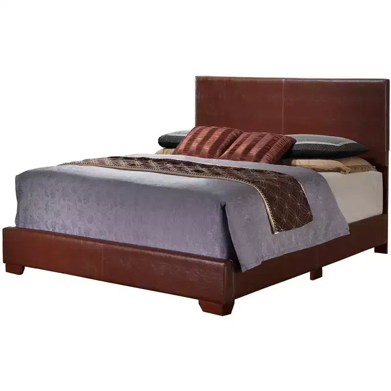 Aaron Upholstered Full Panel Bed