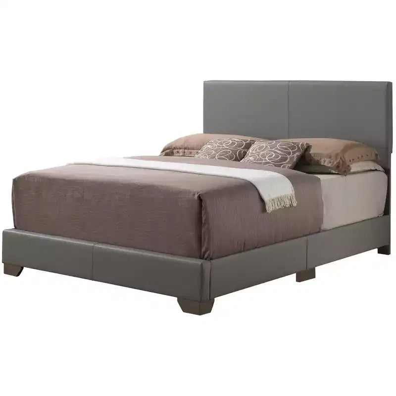 Aaron Upholstered Full Panel Bed