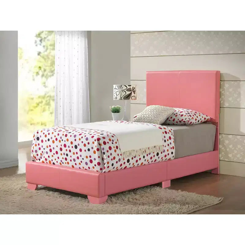 Aaron Upholstered Full Panel Bed