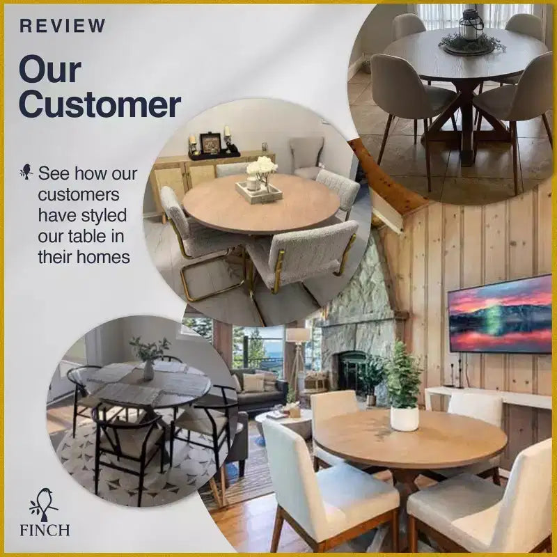 Alfred Round Dining Table