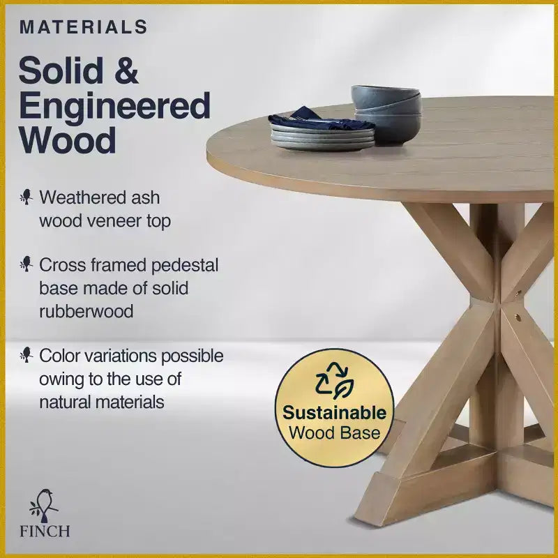 Alfred Round Dining Table