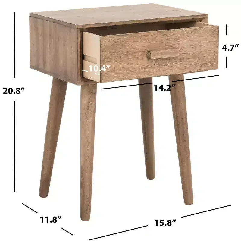 Lyle One Drawer Side Table - ACC5702 - Safavieh