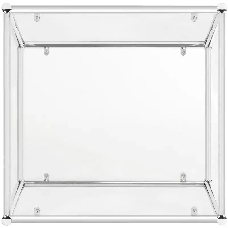 Lilias End Table - MMT6001 - Chrome - Safavieh