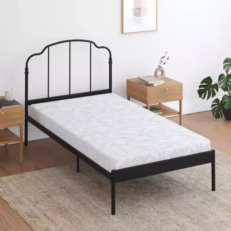 Slumber Space 5-Inch Polyester Filled Mattress with Jacquard Cover