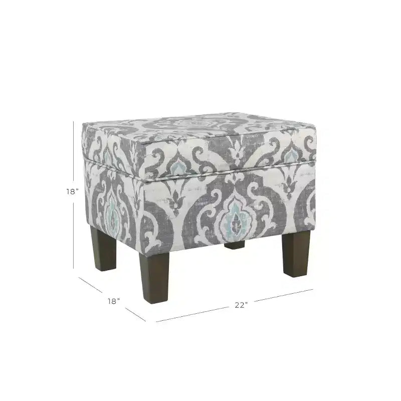 Medium Storage Ottoman