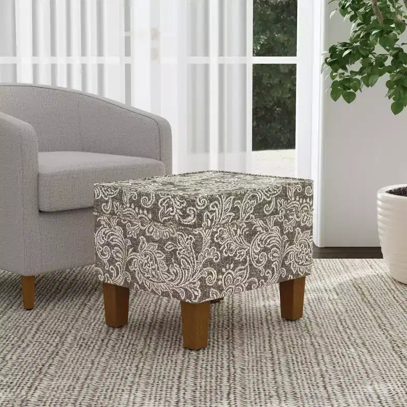 Medium Storage Ottoman